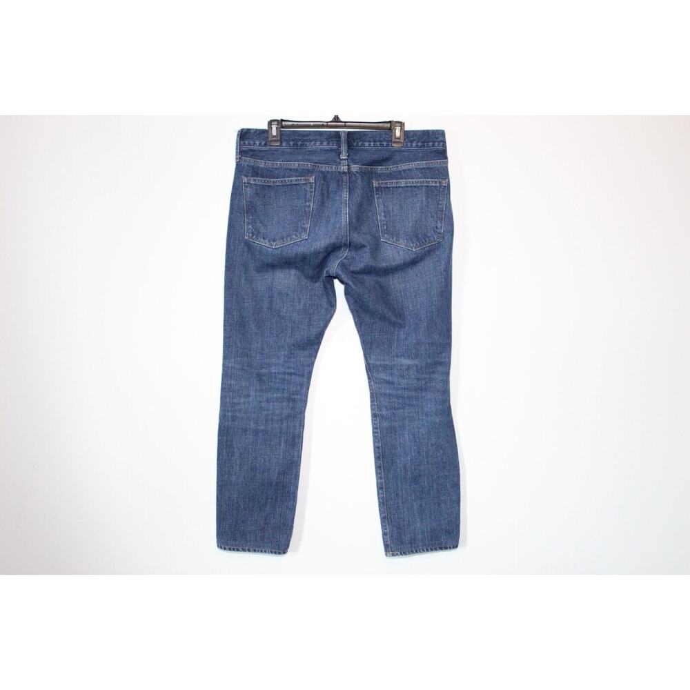 J. Crew 484 Slim Fit Jean AU643 Dark One Year Wash Men's Size 34 / 30 H14457 - Picture 5 of 8
